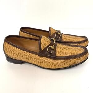 Gucci | Shoes | Mens Gucci Leather Chunky Horse Bit Loafers  display picture 1